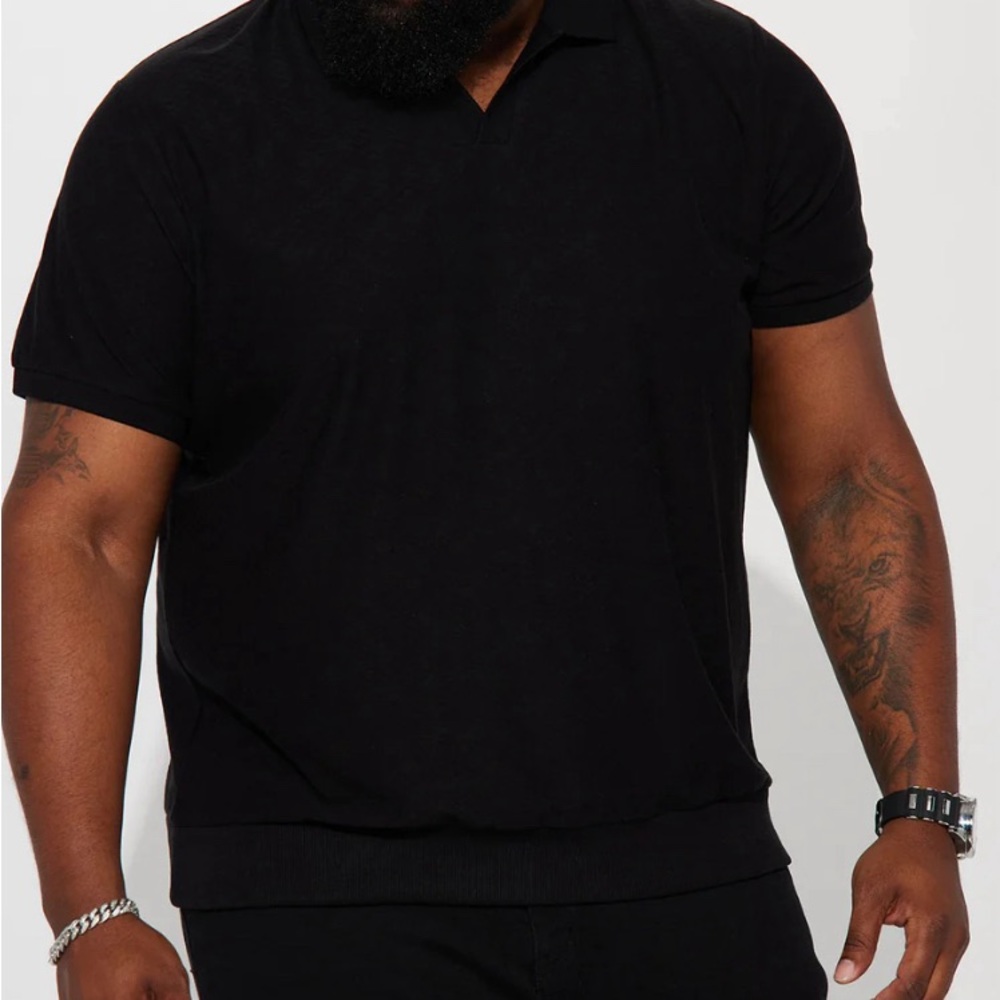 Men’s Black Polo Shirt